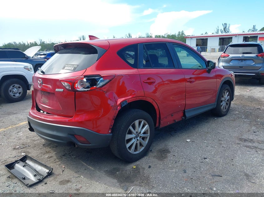 2016 Mazda Cx-5 VIN JM3KE2CY9G0852517 IAAI salvage auction — REAR END, Rebuildable (Florida), sold $2,350 on 2026-07-29 (photo 4)