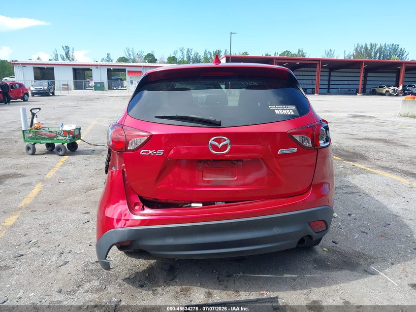 2016 Mazda Cx-5 VIN JM3KE2CY9G0852517 IAAI salvage auction — REAR END, Rebuildable (Florida), sold $2,350 on 2026-07-29 (photo 6)