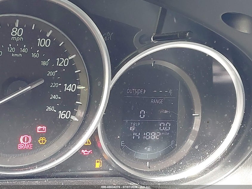 2016 Mazda Cx-5 VIN JM3KE2CY9G0852517 IAAI salvage auction — REAR END, Rebuildable (Florida), sold $2,350 on 2026-07-29 (photo 7)