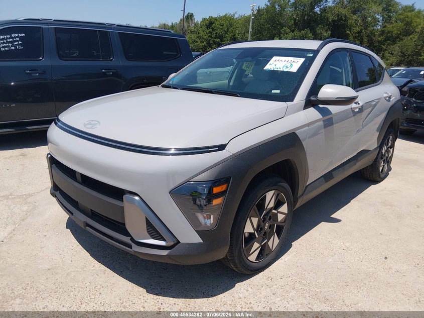2025 Hyundai Kona VIN KM8HBCAB7SU309132 IAAI salvage auction — ENGINE DAMAGE, Enterprise Vehicles Clear Only (New Mexico), sold $14,200 on 2026-07-09 (photo 2)