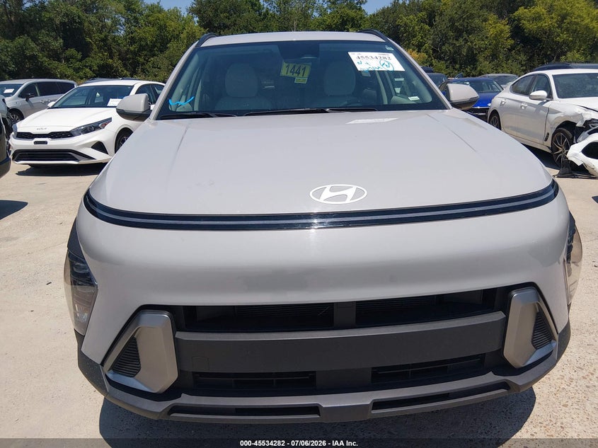 2025 Hyundai Kona VIN KM8HBCAB7SU309132 IAAI salvage auction — ENGINE DAMAGE, Enterprise Vehicles Clear Only (New Mexico), sold $14,200 on 2026-07-09 (photo 6)
