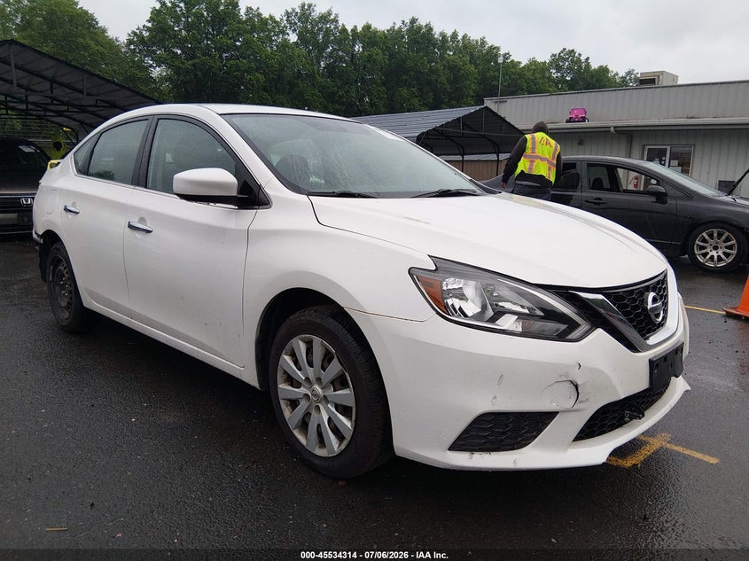 2016 Nissan Sentra VIN 3N1AB7AP2GL648684 IAAI salvage auction — REAR END, Salvage (Connecticut), sold $800 on 2026-07-12 (photo 1)