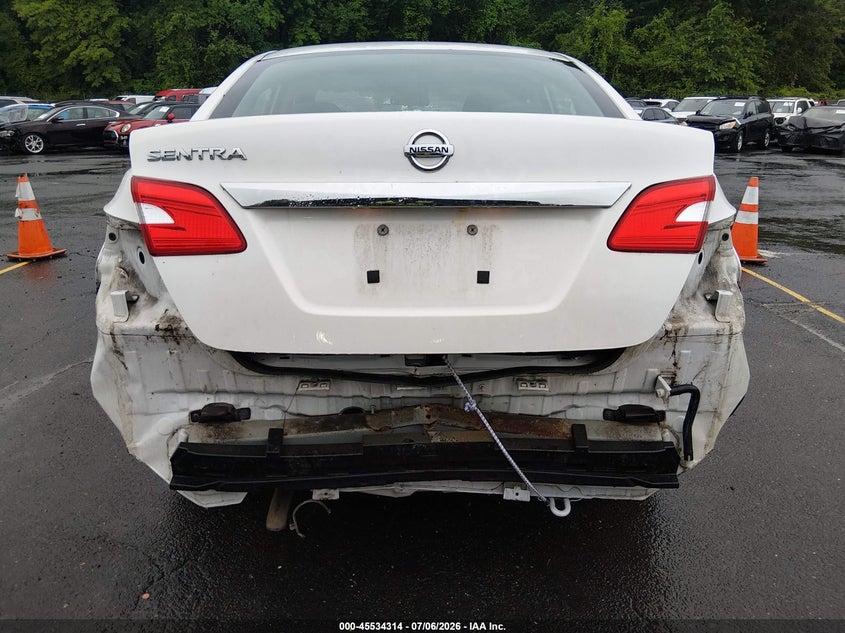 2016 Nissan Sentra VIN 3N1AB7AP2GL648684 IAAI salvage auction — REAR END, Salvage (Connecticut), sold $800 on 2026-07-12 (photo 6)
