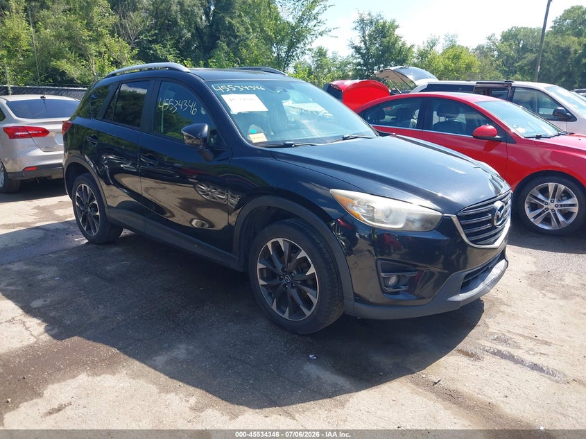 2016 Mazda Cx-5 VIN JM3KE4DYXG0810626 IAAI salvage auction — REAR END, Salvage Title, sold $2,700 on 2026-07-31 (photo 1)