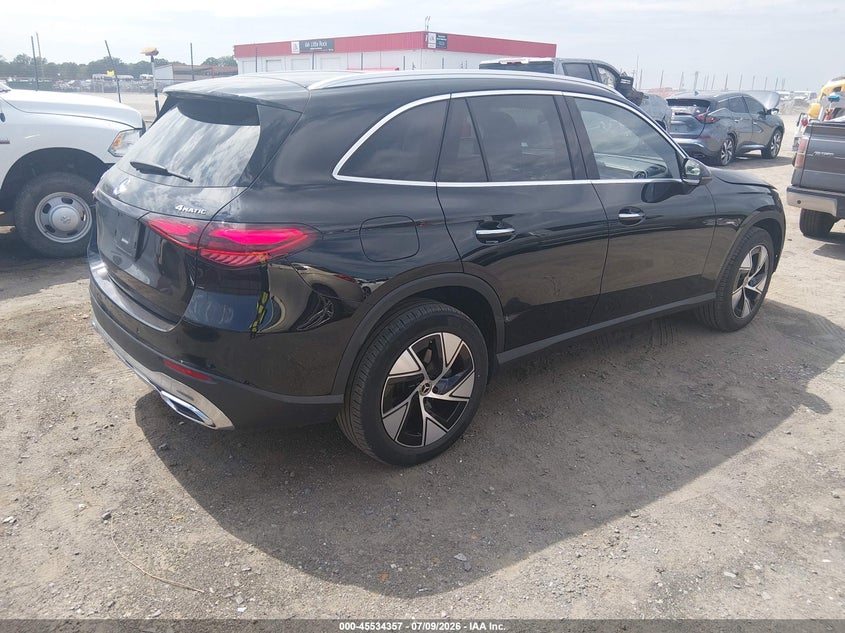 2024 Mercedes-benz Glc VIN W1NKM4HBXRF138478 IAAI salvage auction — LEFT FRONT, Salvage (Arkansas), sold $14,200 on 2026-07-29 (photo 4)