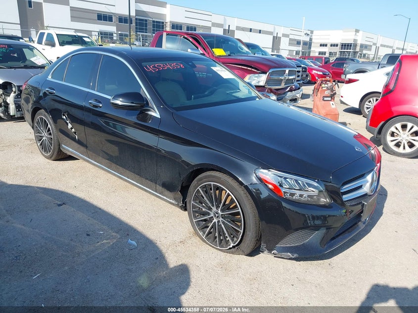 2021 Mercedes-benz C-klasse VIN W1KWF8DBXMR625869 — IAAI salvage auction photo