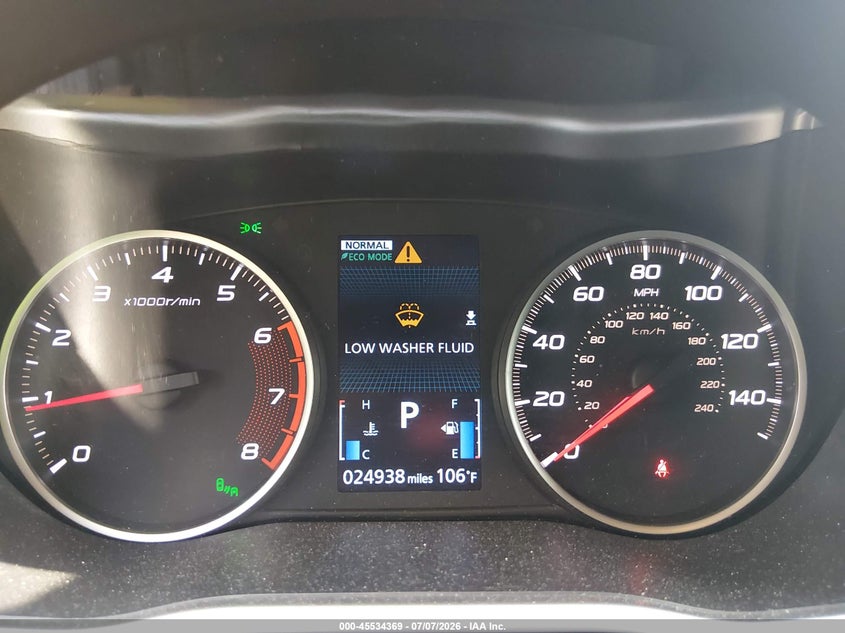 2025 Mitsubishi Eclipse cross VIN JA4ATWAA4SZ034666 IAAI salvage auction — REAR END, Enterprise Vehicles Clear Only (Ohio), sold $12,550 on 2026-07-13 (photo 7)