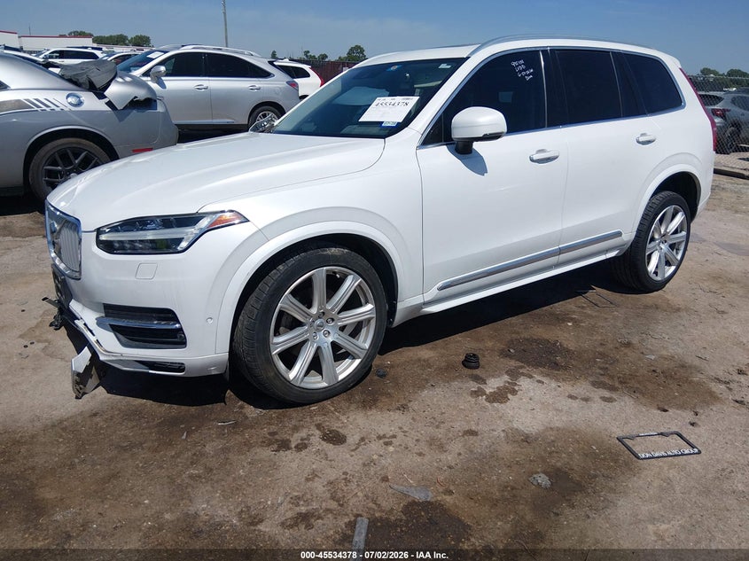 2017 Volvo Xc90 VIN YV4A22PL3H1187618 IAAI salvage auction — FRONT END, Salvage (Texas), sold $7,100 on 2026-09-01 (photo 2)