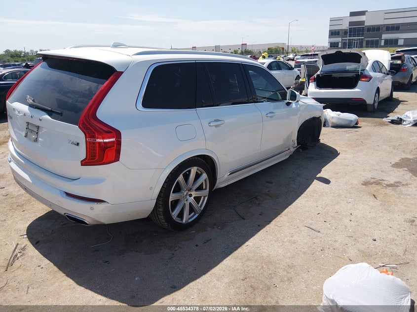 2017 Volvo Xc90 VIN YV4A22PL3H1187618 IAAI salvage auction — FRONT END, Salvage (Texas), sold $7,100 on 2026-09-01 (photo 4)