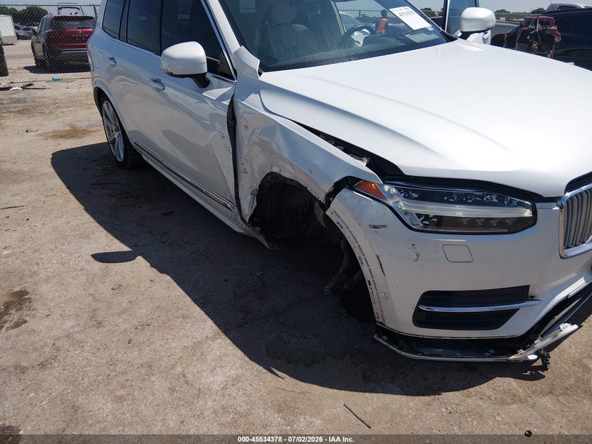 2017 Volvo Xc90 VIN YV4A22PL3H1187618 IAAI salvage auction — FRONT END, Salvage (Texas), sold $7,100 on 2026-09-01 (photo 6)