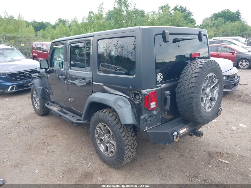 2016 Jeep Wrangler / VIN 1C4BJWFG0GL347768 IAAI salvage auction — FRONT END, Clear (Massachusetts), sold $3,250 on 2026-07-19 (photo 3)