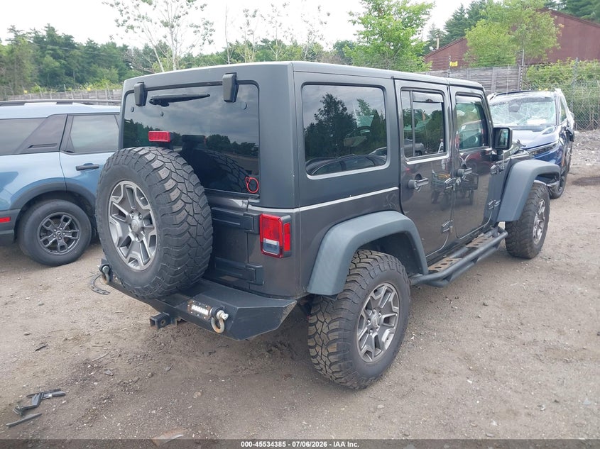 2016 Jeep Wrangler / VIN 1C4BJWFG0GL347768 IAAI salvage auction — FRONT END, Clear (Massachusetts), sold $3,250 on 2026-07-19 (photo 4)