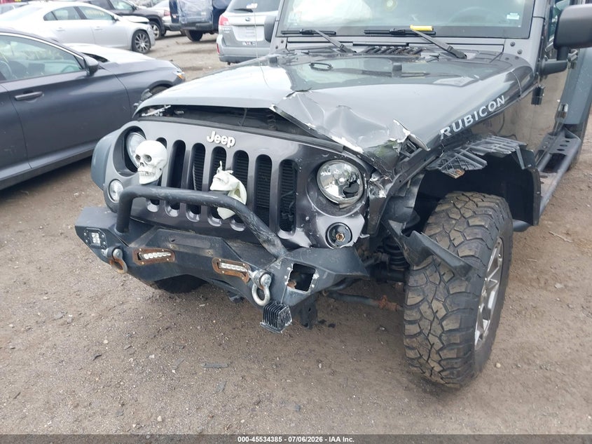 2016 Jeep Wrangler / VIN 1C4BJWFG0GL347768 IAAI salvage auction — FRONT END, Clear (Massachusetts), sold $3,250 on 2026-07-19 (photo 6)