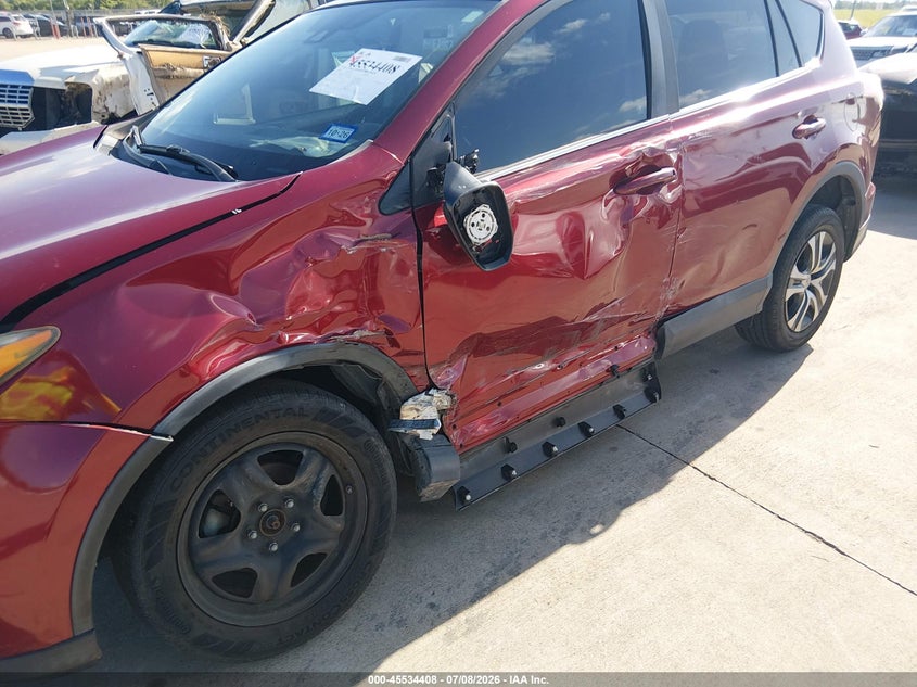 2018 Toyota Rav 4 VIN 2T3ZFREVXJW495920 IAAI salvage auction — SIDE, Salvage Title, sold $3,050 on 2026-07-31 (photo 6)