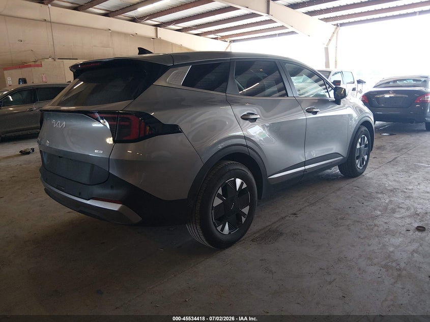 2026 Kia Sportage VIN KNDPU3DG9T7314818 IAAI salvage auction — LEFT SIDE, Clear (Florida), sold $19,050 on 2026-07-14 (photo 4)