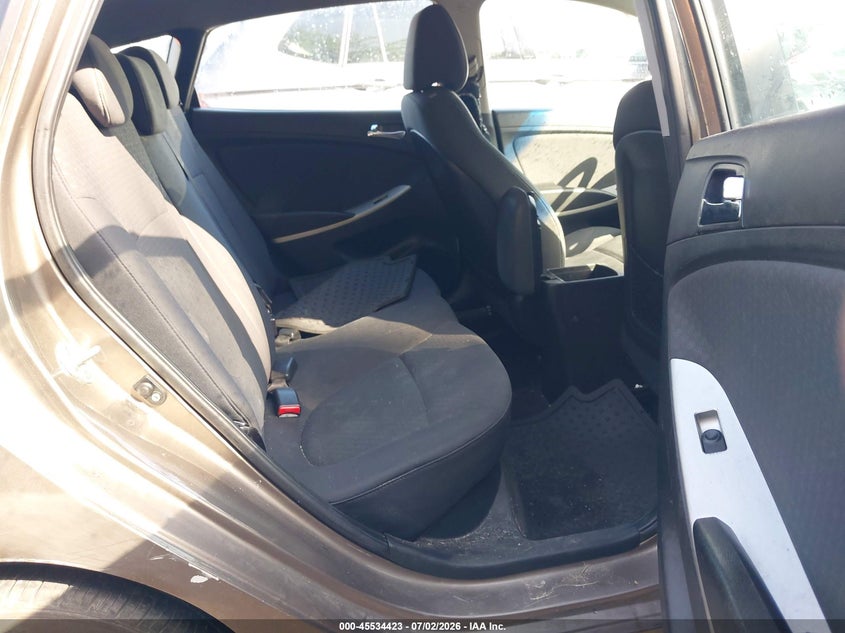 2012 Hyundai Accent VIN KMHCU5AE9CU012519 IAAI salvage auction — NORMAL WEAR, Clear (New York), sold $450 on 2026-07-21 (photo 8)