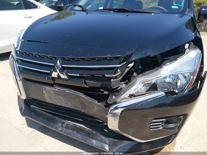 2024 Mitsubishi Mirage VIN ML32AUHJ6RH029921 IAAI salvage auction — FRONT END, Enterprise Vehicles Clear Only (Florida), sold $7,500 on 2026-07-13 (photo 6)