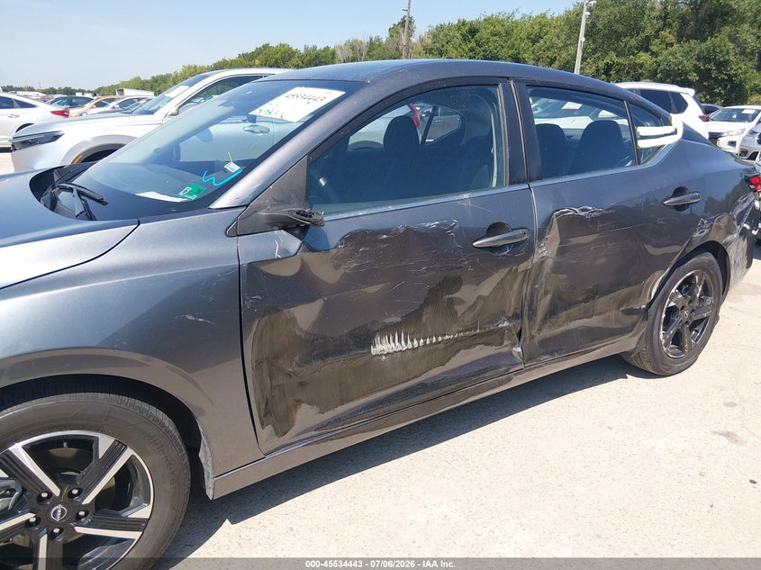 2025 Nissan Sentra VIN 3N1AB8CV2SY358264 IAAI salvage auction — SIDE, Enterprise Vehicles Clear Only (Maryland), sold $6,500 on 2026-07-09 (photo 6)