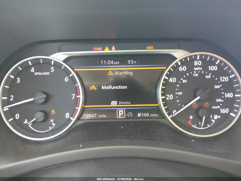 2025 Nissan Sentra VIN 3N1AB8CV2SY358264 IAAI salvage auction — SIDE, Enterprise Vehicles Clear Only (Maryland), sold $6,500 on 2026-07-09 (photo 7)