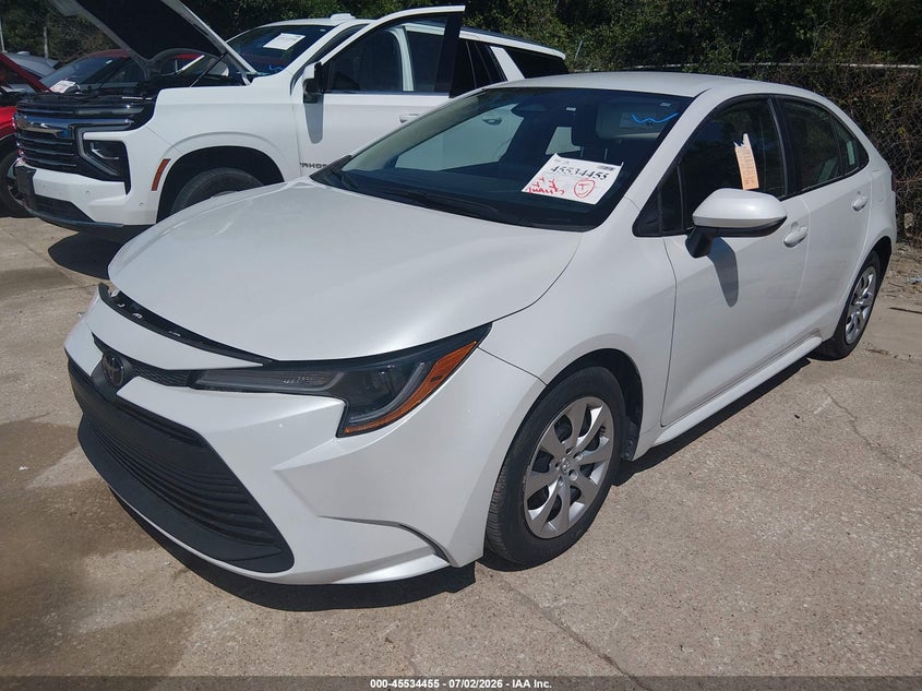 2025 Toyota Corolla VIN 5YFB4MDE5SP267072 IAAI salvage auction — RIGHT FRONT, Enterprise Vehicles Clear Only (Florida), sold $12,600 on 2026-07-20 (photo 2)