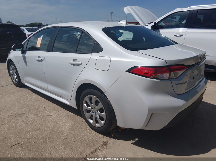 2025 Toyota Corolla VIN 5YFB4MDE5SP267072 IAAI salvage auction — RIGHT FRONT, Enterprise Vehicles Clear Only (Florida), sold $12,600 on 2026-07-20 (photo 3)
