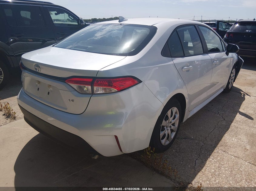 2025 Toyota Corolla VIN 5YFB4MDE5SP267072 IAAI salvage auction — RIGHT FRONT, Enterprise Vehicles Clear Only (Florida), sold $12,600 on 2026-07-20 (photo 4)