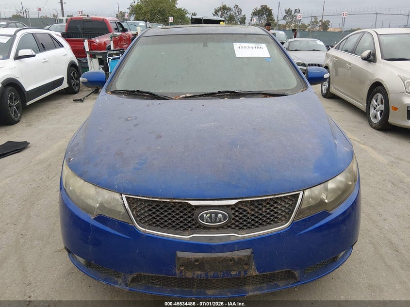 2010 Kia Forte VIN KNAFW4A30A5296602 IAAI salvage auction — NORMAL WEAR, Clear - Dealer Only (California), sold $200 on 2026-07-29 (photo 6)