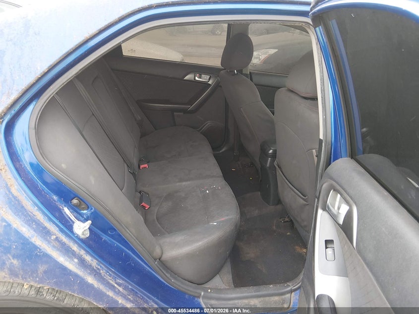 2010 Kia Forte VIN KNAFW4A30A5296602 IAAI salvage auction — NORMAL WEAR, Clear - Dealer Only (California), sold $200 on 2026-07-29 (photo 8)