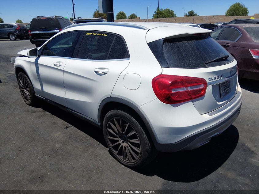 2015 Mercedes-benz Gla-klasse VIN WDCTG4GB6FJ088721 IAAI salvage auction — FRONT END, Salvage Title, sold $1,500 on 2026-08-14 (photo 3)