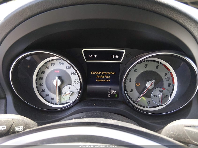 2015 Mercedes-benz Gla-klasse VIN WDCTG4GB6FJ088721 IAAI salvage auction — FRONT END, Salvage Title, sold $1,500 on 2026-08-14 (photo 7)