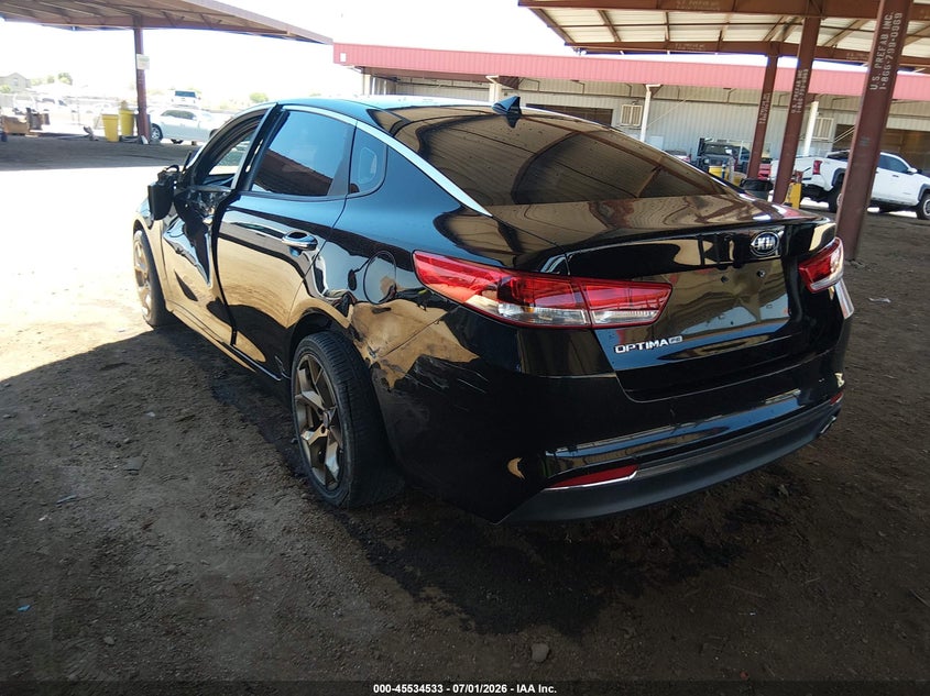2020 Kia Optima VIN 5XXGT4L31LG403829 IAAI salvage auction — LEFT FRONT, Salvage (Arizona), sold $1,750 on 2026-07-28 (photo 3)