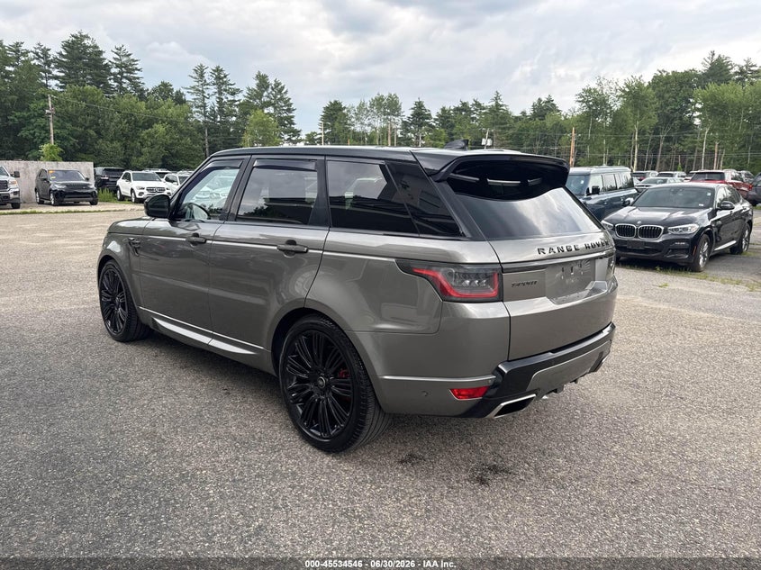 2018 Land rover Range rover sport VIN SALWV2SV5JA804394 IAAI salvage auction — NORMAL WEAR, Clear (Virginia), sold $14,500 on 2026-07-29 (photo 3)