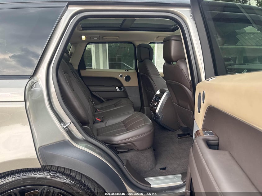 2018 Land rover Range rover sport VIN SALWV2SV5JA804394 IAAI salvage auction — NORMAL WEAR, Clear (Virginia), sold $14,500 on 2026-07-22 (photo 8)