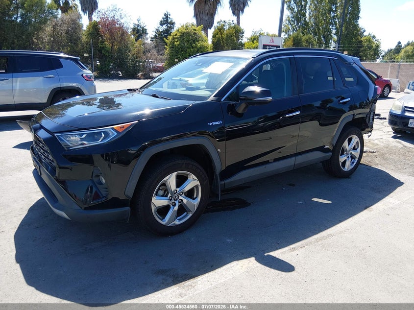 2020 Toyota Rav 4 VIN 4T3DWRFV5LU004729 IAAI salvage auction — REAR END, Salvage Title, sold $12,900 on 2026-07-31 (photo 2)