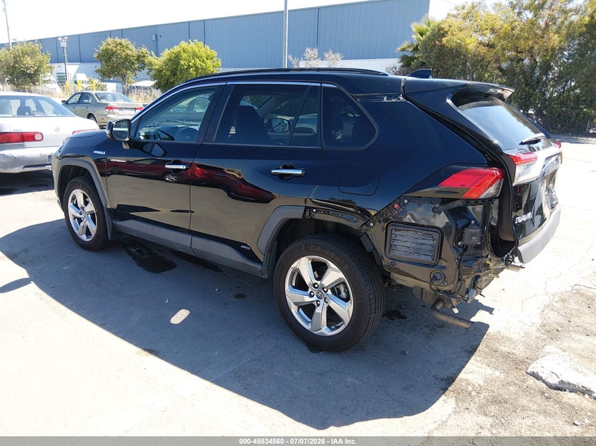 2020 Toyota Rav 4 VIN 4T3DWRFV5LU004729 IAAI salvage auction — REAR END, Salvage Title, sold $12,900 on 2026-07-31 (photo 3)