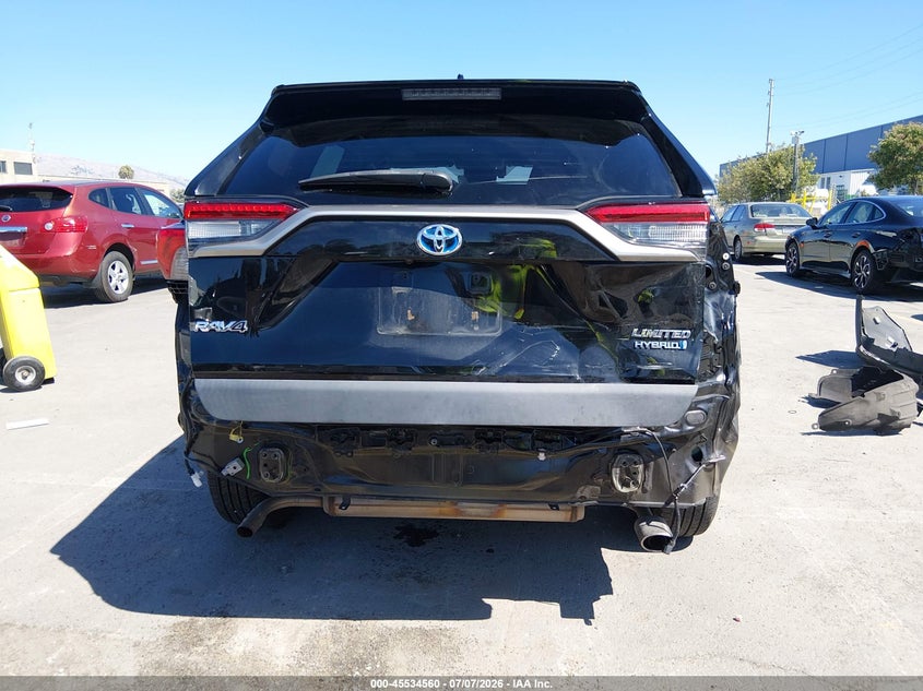 2020 Toyota Rav 4 VIN 4T3DWRFV5LU004729 IAAI salvage auction — REAR END, Salvage Title, sold $12,900 on 2026-07-31 (photo 6)