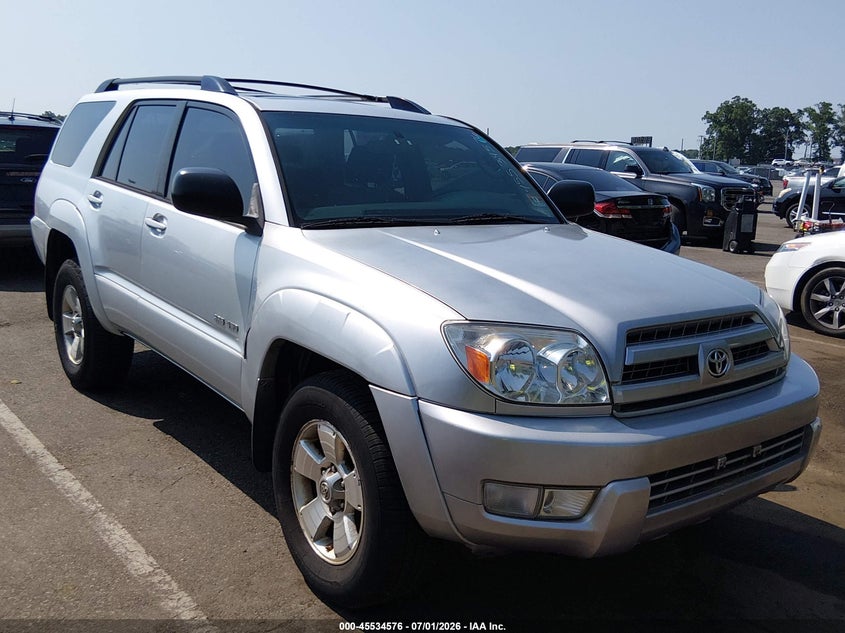 2004 Toyota 4runner VIN JTEBU14R140052234 IAAI salvage auction — NORMAL WEAR, Clear (New Jersey), sold $1,950 on 2026-07-13 (photo 1)