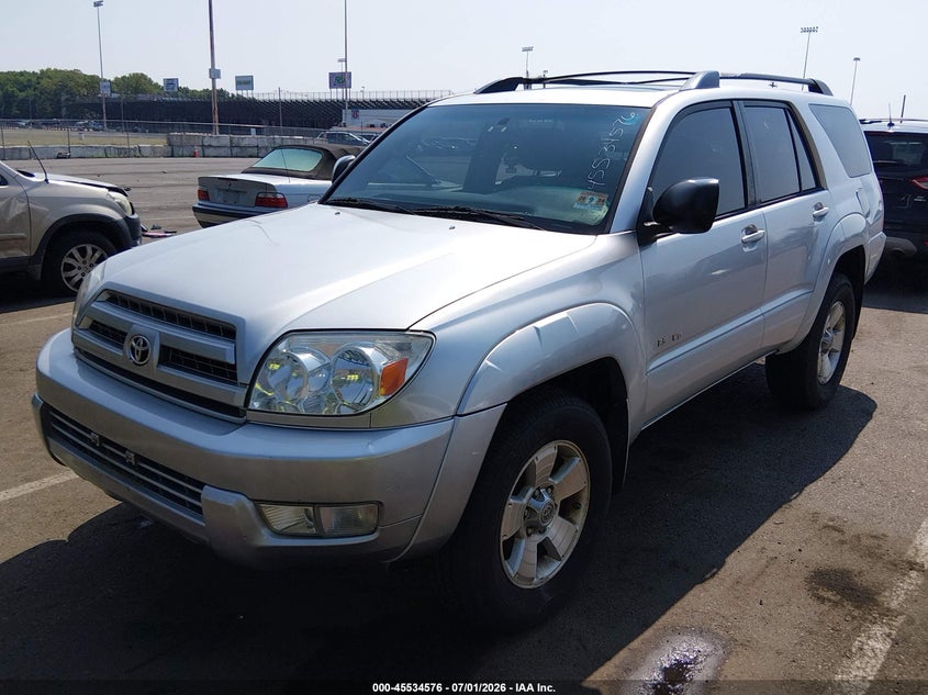2004 Toyota 4runner VIN JTEBU14R140052234 IAAI salvage auction — NORMAL WEAR, Clear (New Jersey), sold $1,950 on 2026-07-13 (photo 2)