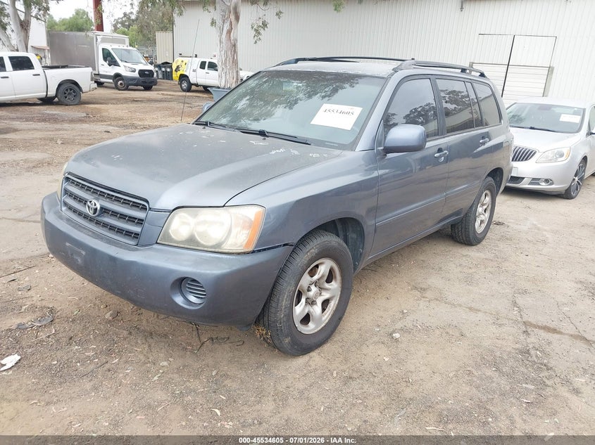 2003 Toyota Highlander VIN JTEGD21A130069883 IAAI salvage auction — NORMAL WEAR, Clear - Dealer Only (California), sold $375 on 2026-07-28 (photo 2)