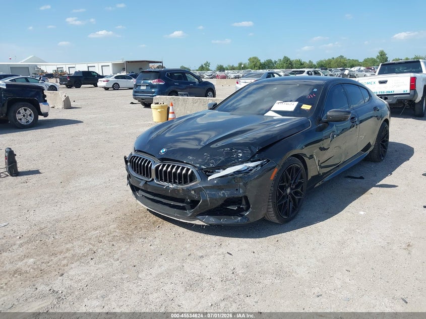 2020 BMW 8er VIN WBAGV8C00LCD64738 IAAI salvage auction — LEFT FRONT, Salvage Title, sold $18,850 on 2026-08-17 (photo 6)