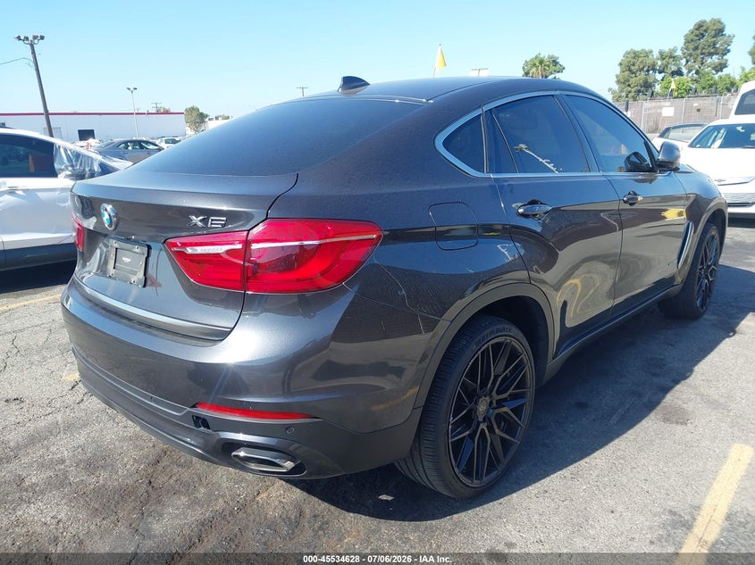 2019 BMW X6 VIN 5UXKU2C53K0Z65968 IAAI salvage auction — LEFT FRONT, Salvage (California), sold $11,100 on 2026-08-21 (photo 4)