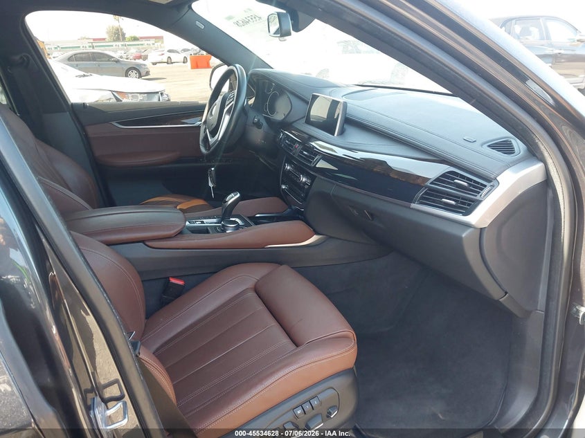 2019 BMW X6 VIN 5UXKU2C53K0Z65968 IAAI salvage auction — LEFT FRONT, Salvage (California), sold $11,100 on 2026-08-21 (photo 5)