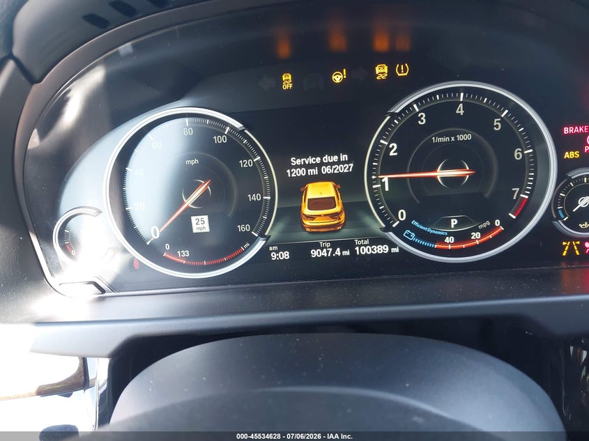 2019 BMW X6 VIN 5UXKU2C53K0Z65968 IAAI salvage auction — LEFT FRONT, Salvage (California), sold $11,100 on 2026-08-21 (photo 7)