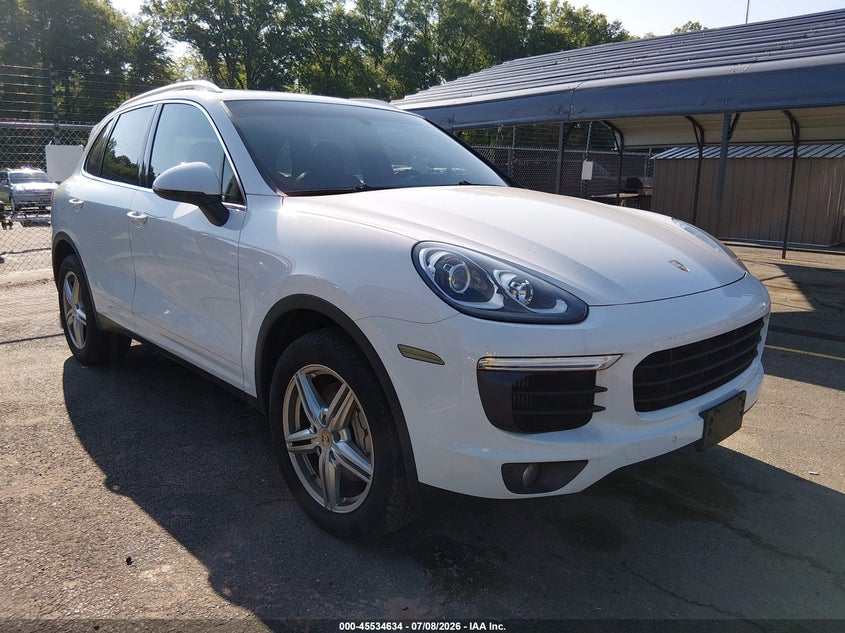 2016 Porsche Cayenne VIN WP1AB2A29GLA92131 IAAI salvage auction — LEFT REAR, Wait Title, sold $8,150 on 2026-10-08 (photo 1)