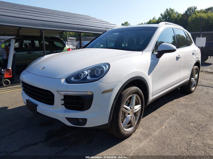 2016 Porsche Cayenne VIN WP1AB2A29GLA92131 IAAI salvage auction — LEFT REAR, Wait Title, sold $8,150 on 2026-10-08 (photo 2)