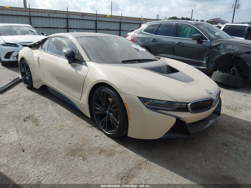 2015 BMW I8 VIN WBY2Z2C51FV674265 — IAAI salvage auction photo
