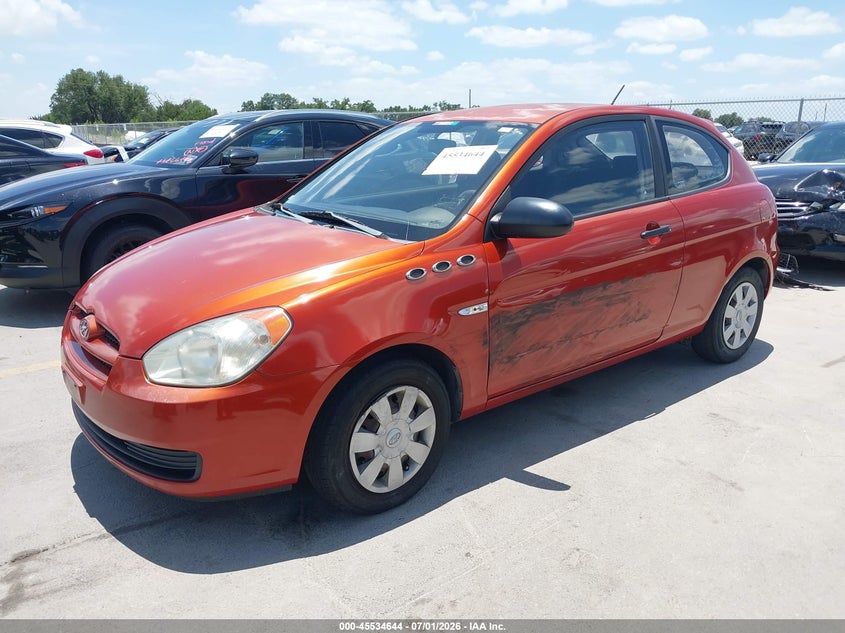 2007 Hyundai Accent VIN KMHCM36C67U030753 IAAI salvage auction — SIDE, Salvage (Texas), sold $125 on 2026-07-23 (photo 2)