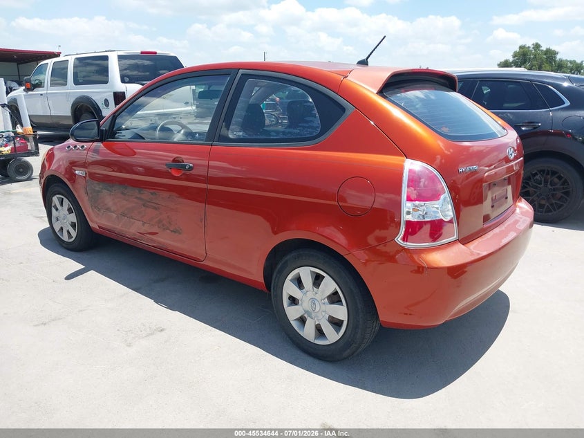 2007 Hyundai Accent VIN KMHCM36C67U030753 IAAI salvage auction — SIDE, Salvage (Texas), sold $125 on 2026-07-23 (photo 3)