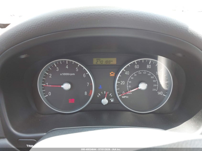 2007 Hyundai Accent VIN KMHCM36C67U030753 IAAI salvage auction — SIDE, Salvage (Texas), sold $125 on 2026-07-23 (photo 7)