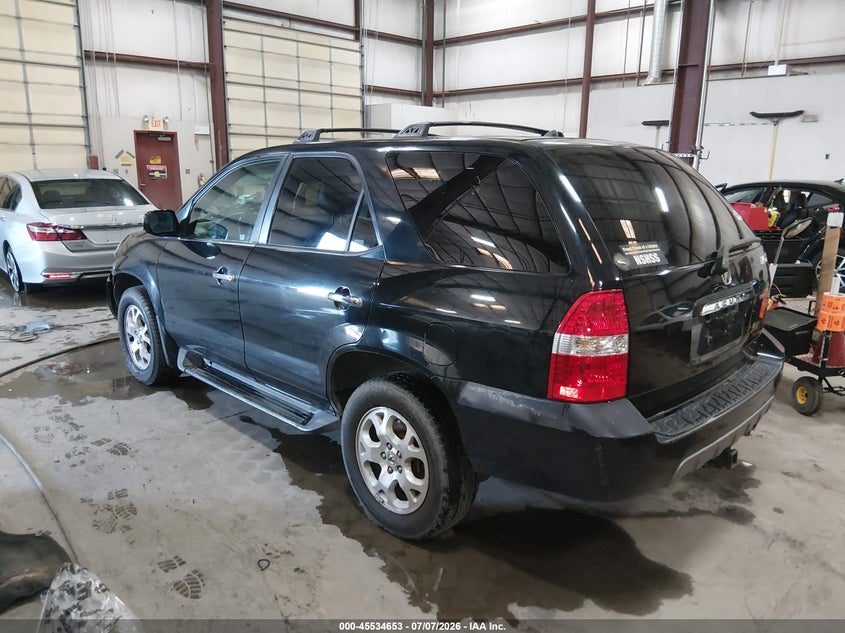 2001 Acura Mdx VIN 2HNYD18651H532180 IAAI salvage auction — FRONT END, Salvage (Idaho), sold $25 on 2026-07-24 (photo 3)